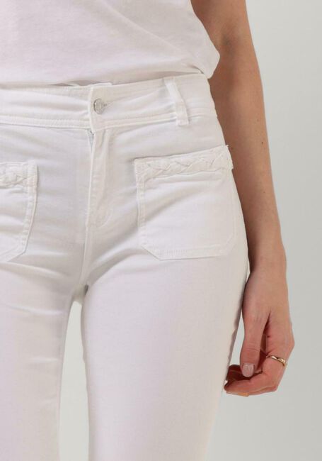 Weiße LIU JO Flared jeans PANT.ZAMPETTA BRAID H.W. - large