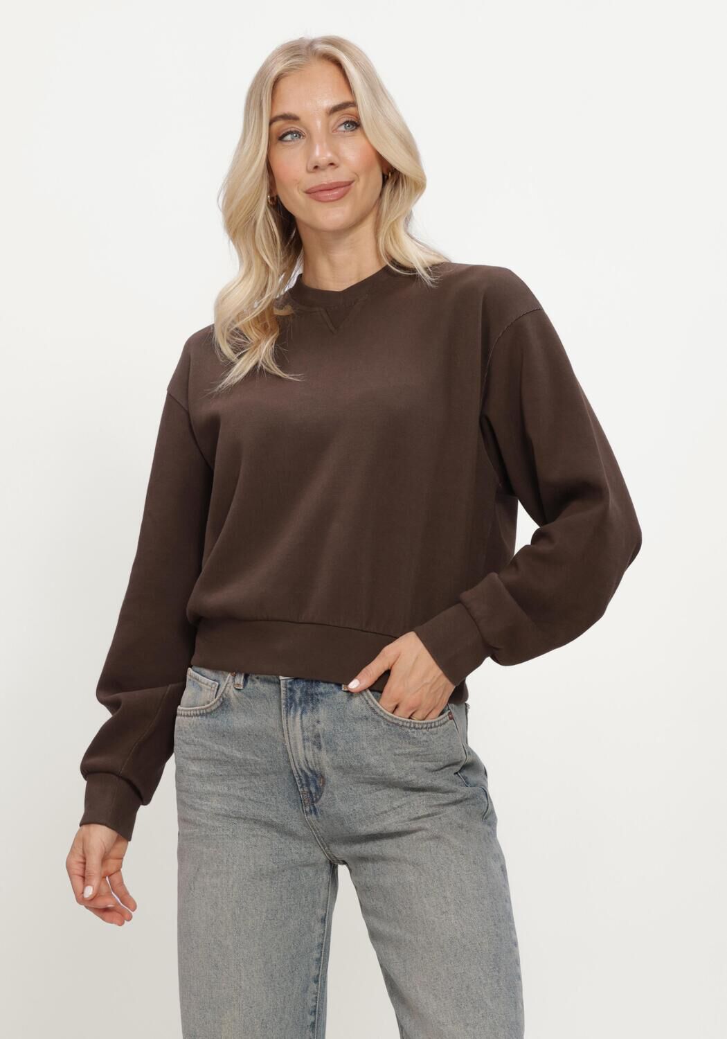 Braune CIRCLE OF TRUST Pullover ANNE SWEAT - large