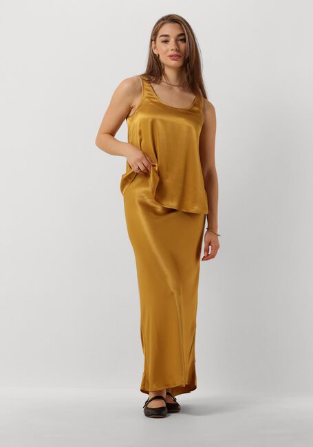 Goldfarbene CIRCLE OF TRUST Maxirock MONROE SKIRT - large