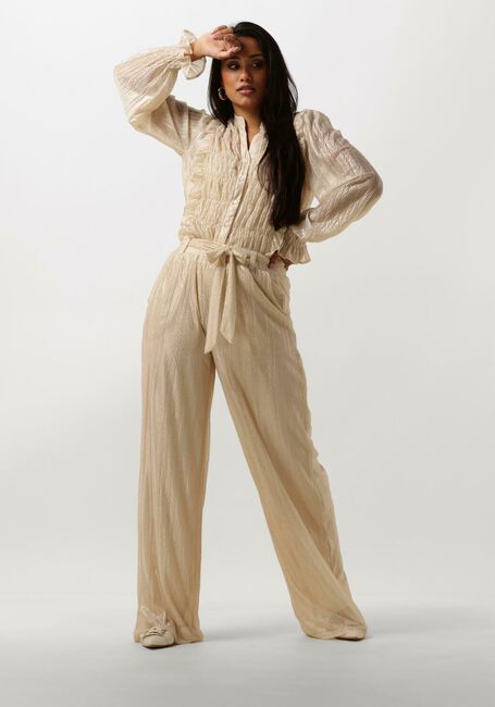 Beige STUDIO AMAYA Weite Hose DONNA - large