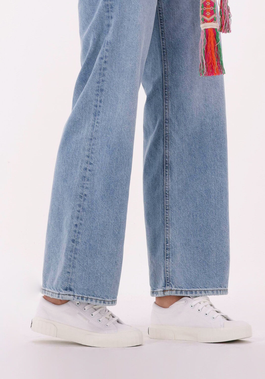 Wei&szlig;e SUPERGA Sneaker Low 2630 STRIPE MULTI LOGO - large