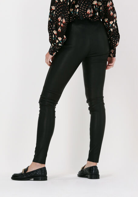 Schwarze Y.A.S. Legging YASZEBA STRETCH LEATHER LEGGING - large