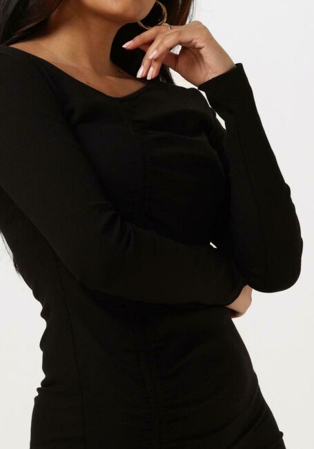 Schwarze MOVES Minikleid ARONA 2675 - large