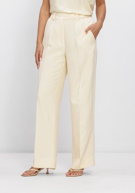 Gelbe SECOND FEMALE Hosen LINO CLASSIC TROUSERS - large