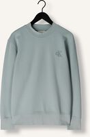 Graue CALVIN KLEIN Pullover INTERLOCK CREW NECK Graue CALVIN KLEIN Pullover INTERLOCK CREW NECK - medium