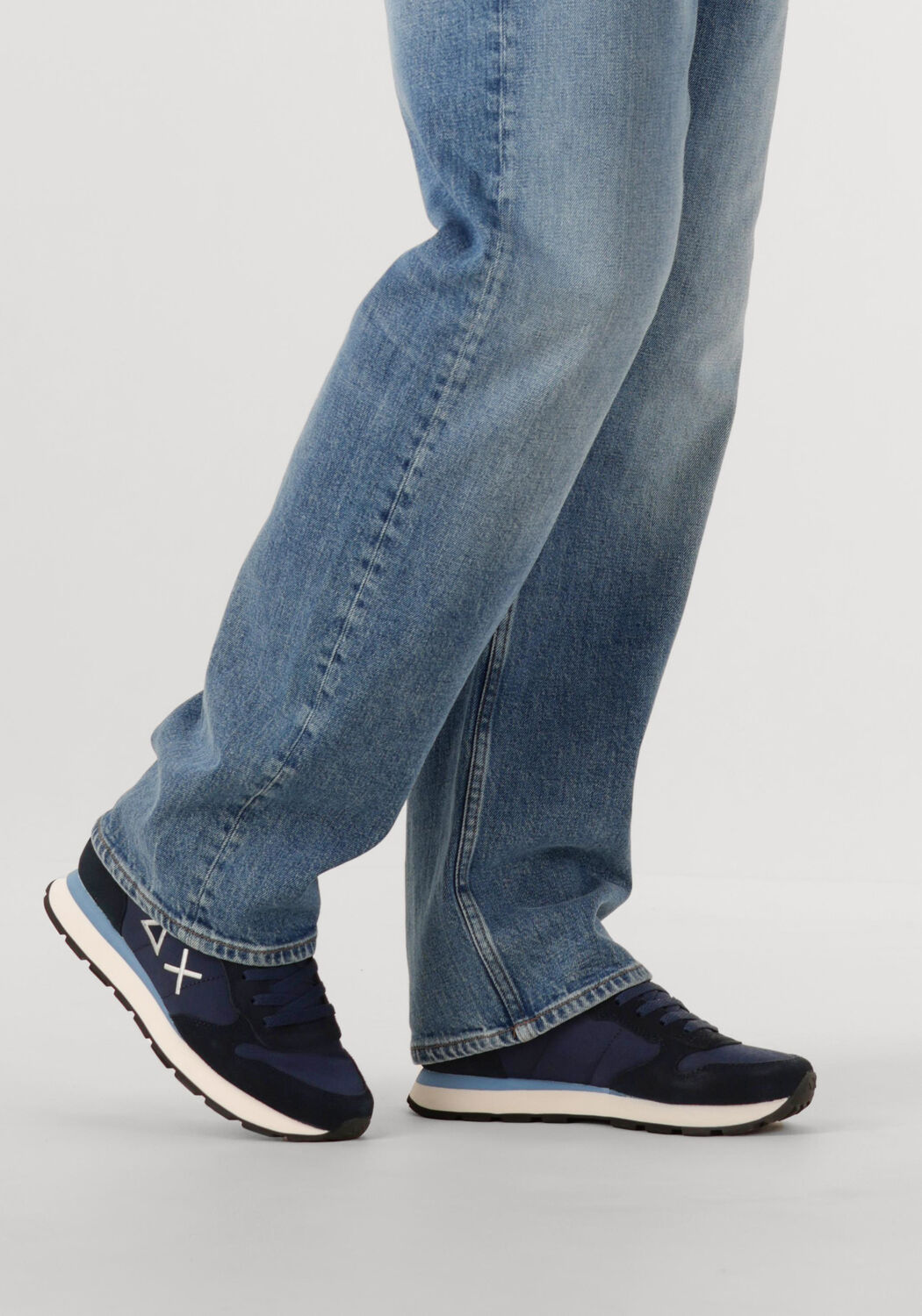 Blaue SUN68 Sneaker Low TOM SOLID - large