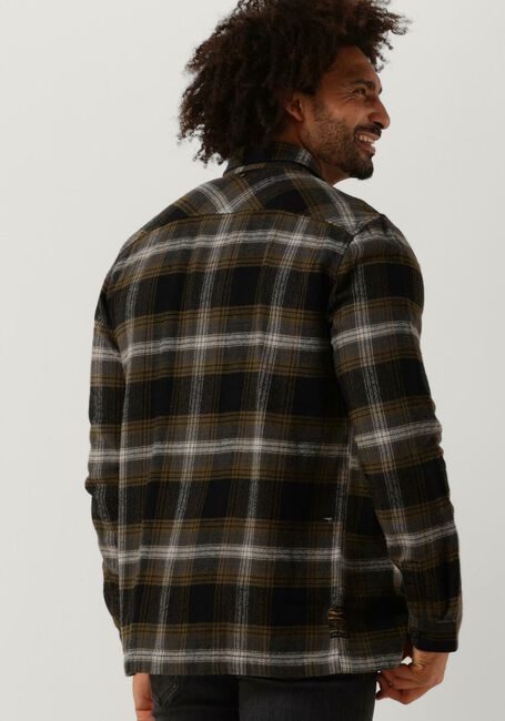 Schwarze PME LEGEND Overshirt LONG SLEEVE SHIRT CTN HEAVY FLANEL CHECK - large