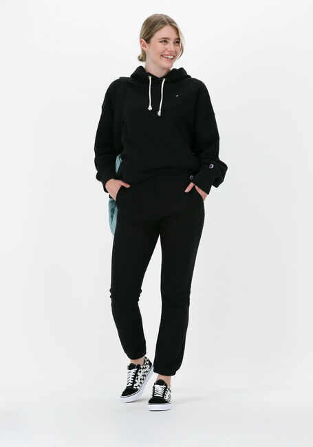 Schwarze CHAMPION Jogginghose ELASTIC CUFF PANTS - large
