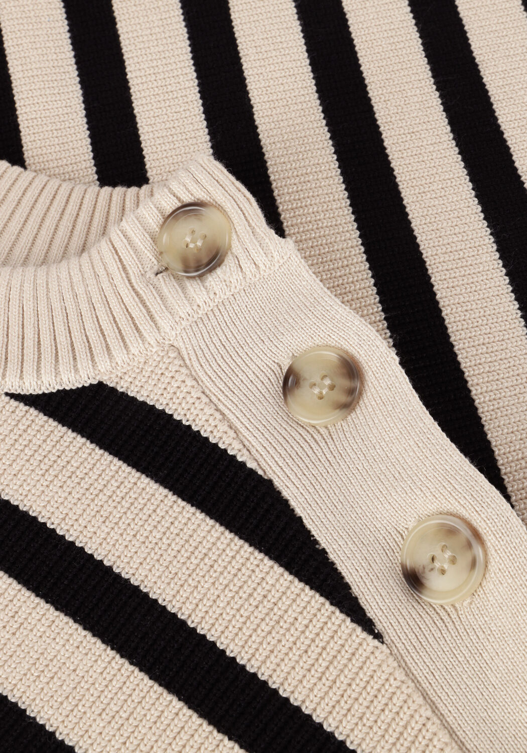 Ecru OBJECT Pullover OBJELLY LO LS KNIT PULLOVER - large