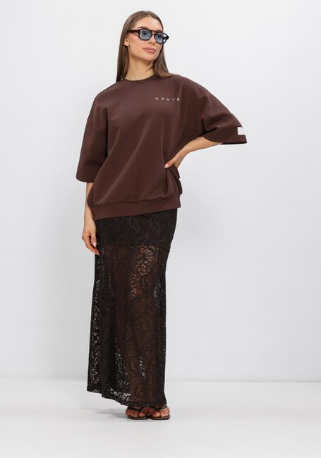 Braune HAUTE L'AMITI&Eacute; R&ouml;cke SUMMER LACE TALL SKIRT - large