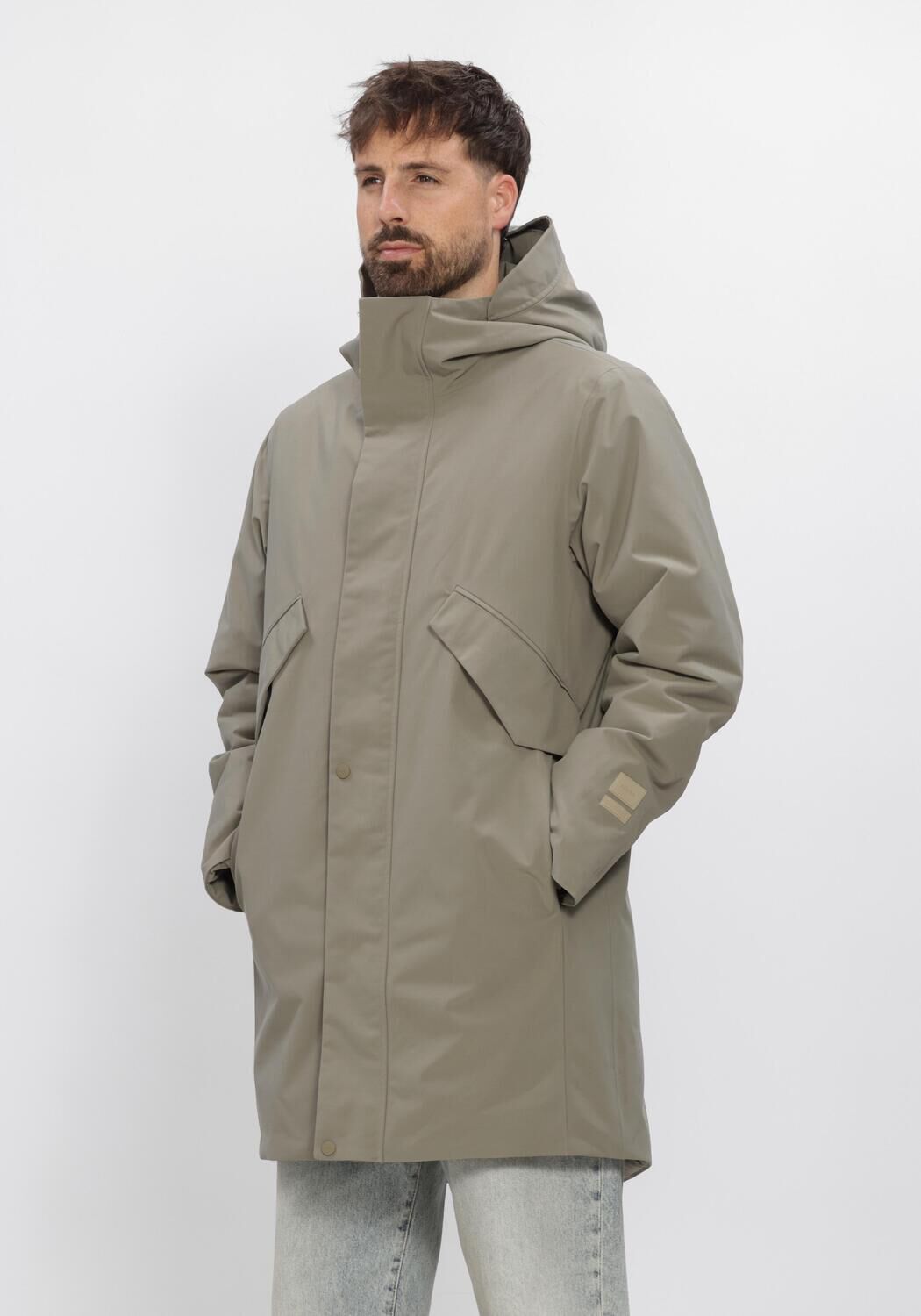 Khaki ELVINE Parkas JANNE - large