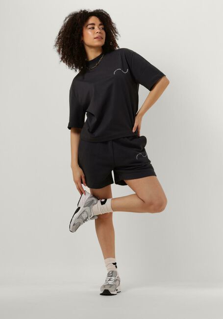 Schwarze CATWALK JUNKIE T-shirt TS SLOW DOWN - large