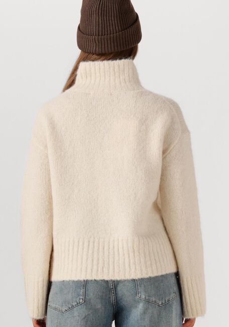 Ecru SELECTED WOMEN Pullover SLFGABRIELLA LS KNIT HIGH NECK - large
