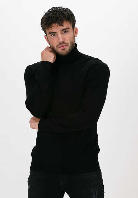 Schwarze SAINT STEVE Rollkragenpullover COEN - large