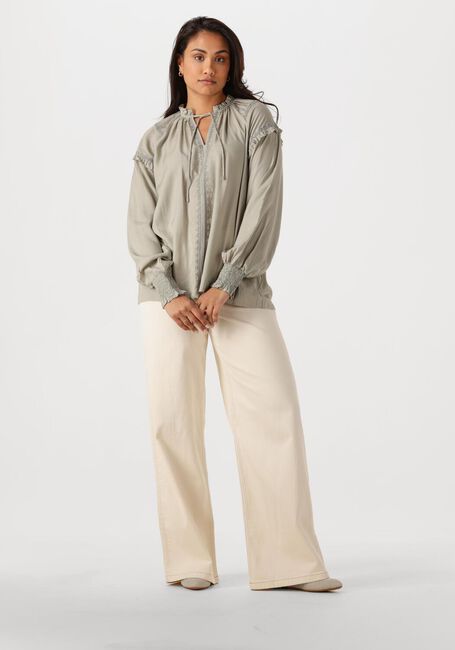 Beige MOS MOSH Blusen MMMARB SANSA EMB BLOUSE - large