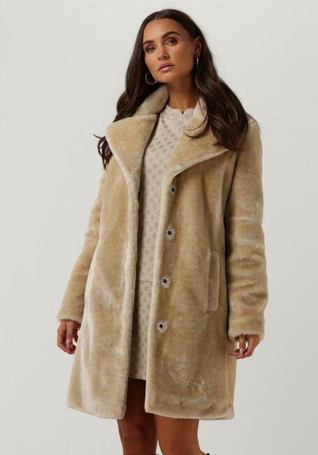 Creme GIACOMO THE JACKET Fake-Fur-Jack 6313582 - large