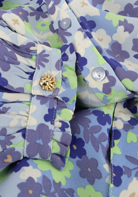 Blaue FABIENNE CHAPOT Minikleid DORIEN FRILL DRESS 103 - large