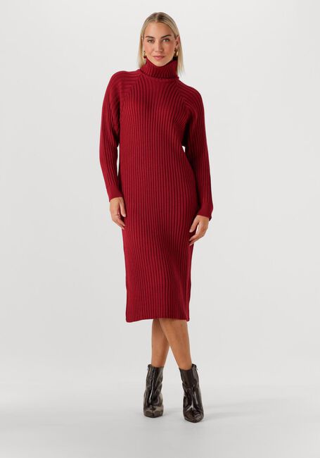 Bordeaux Y.A.S. Midikleid YASMAVI KNIT MIDI ROLLNECK DRESS - large