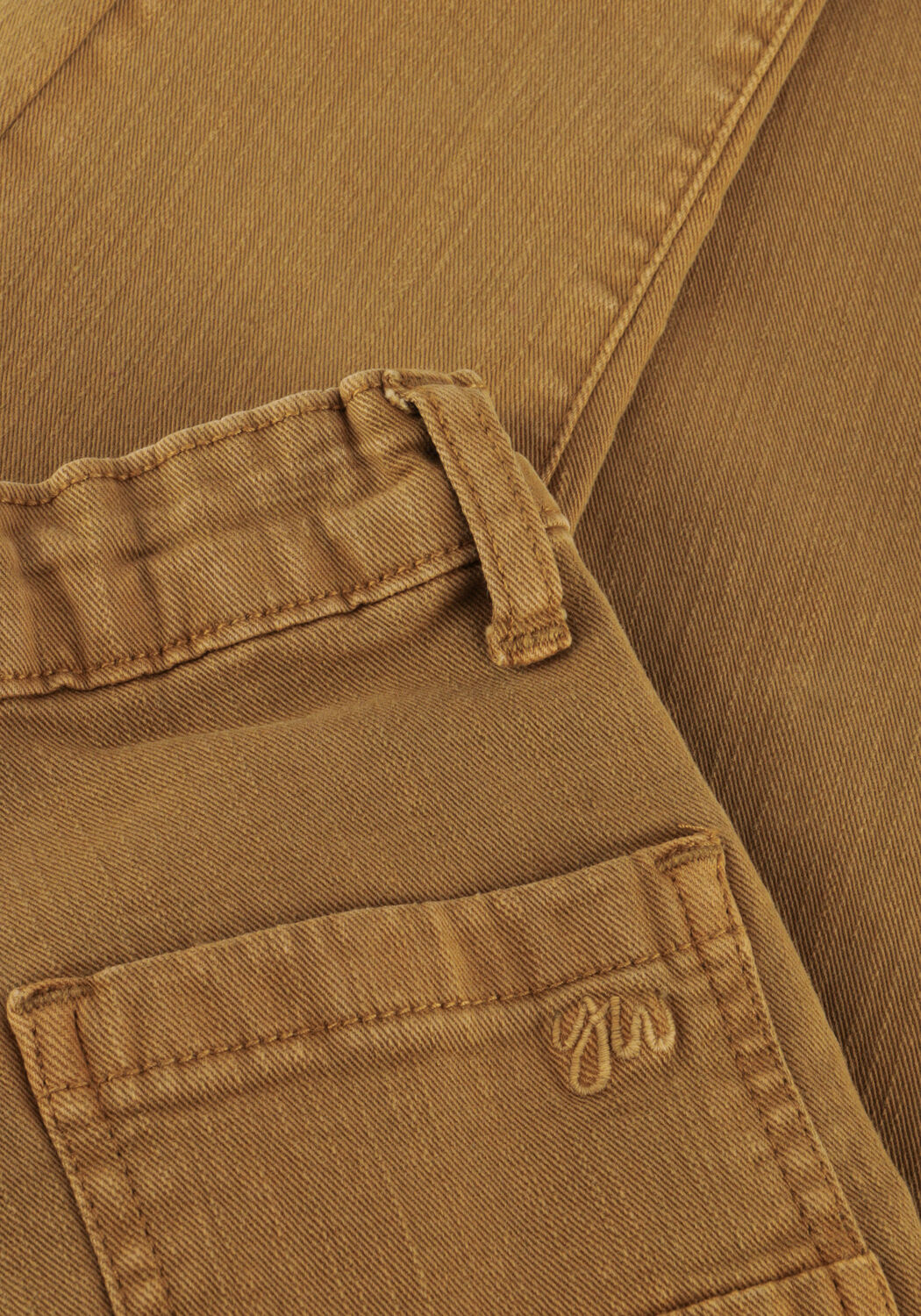 Camelfarbene YOUR WISHES Lange Hosen STRETCH TWILL WORKER PANS - large