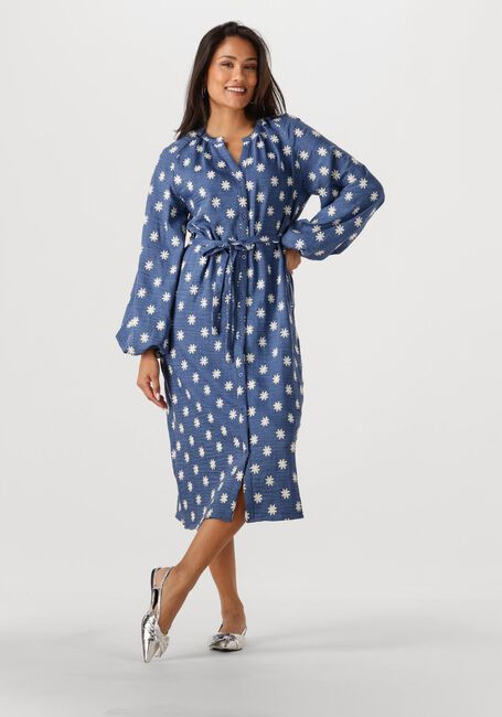Blaue YDENCE Midikleid DRESS CASEY - large