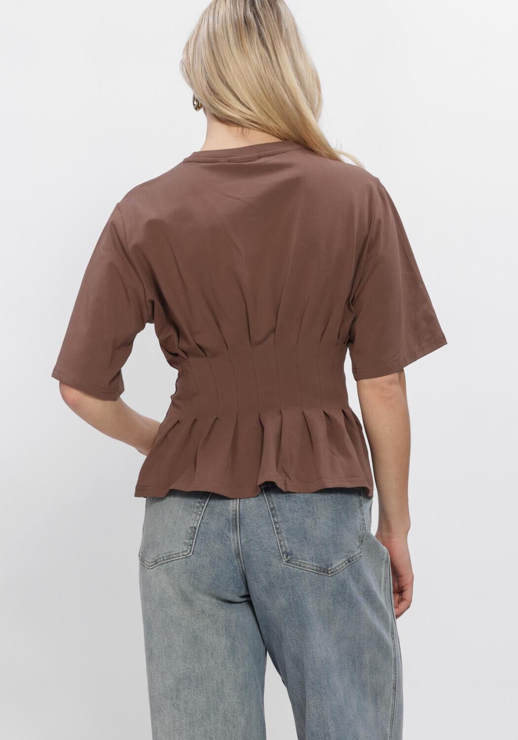 Braune GESTUZ Top GZINEZ TEE - large