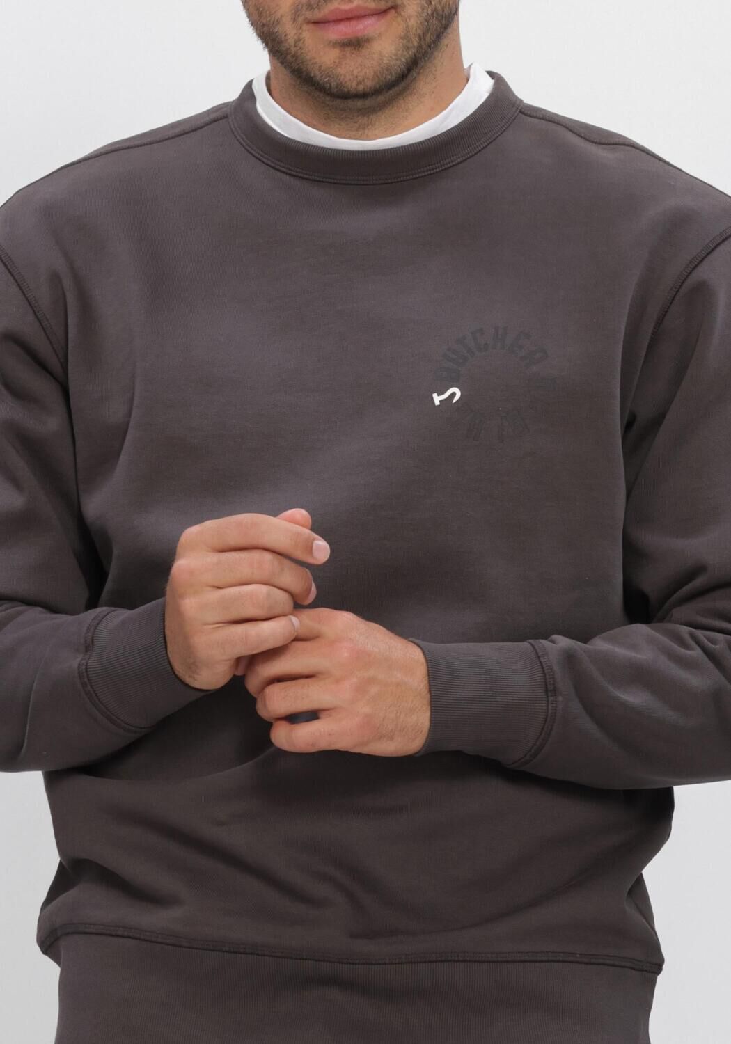 Dunkelgrau BUTCHER OF BLUE Pullover CIRCLE CREW - large