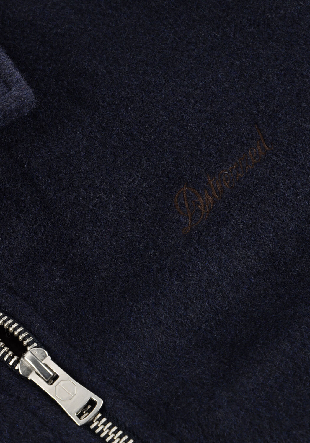 Dunkelblau DSTREZZED Jack PAT WOOL JACKET - large