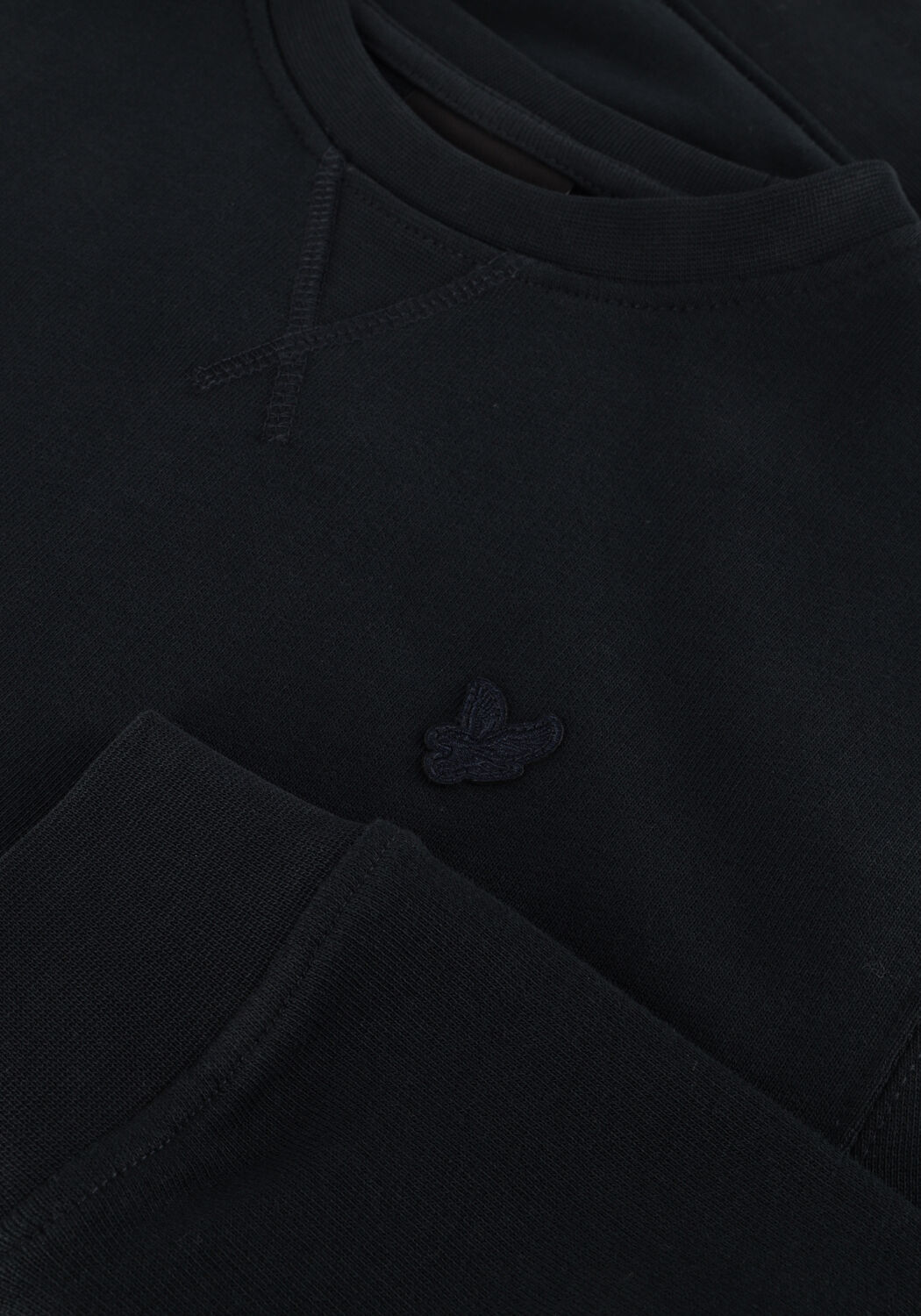 Dunkelblau LYLE & SCOTT Sweatshirt TONAL CREW NECK SWEATSHIRT - large