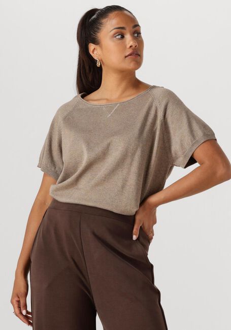 Beige NUKUS Top ANITA TOP LUREX - large