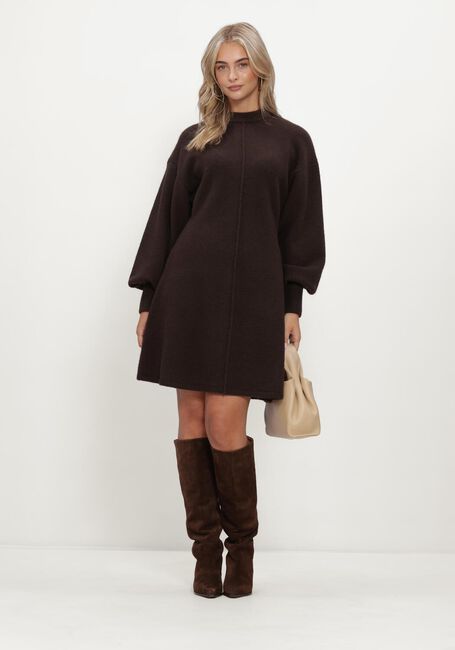 Braune NOTRE-V Minikleid NV-ILJA - large