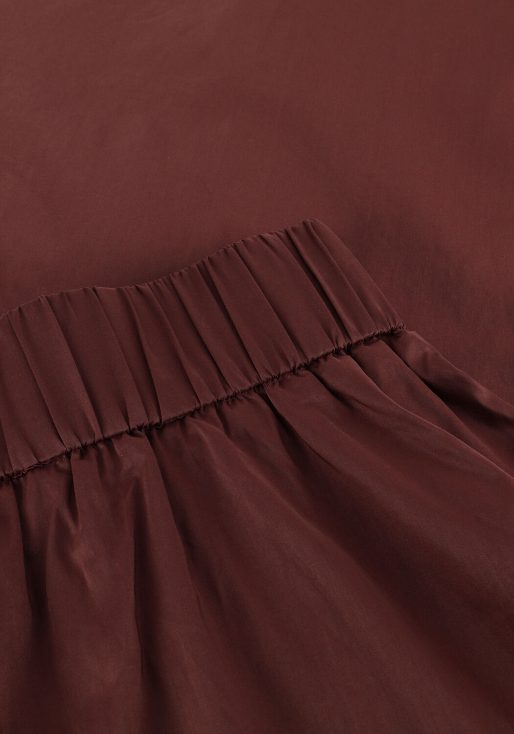 Bordeaux NEO NOIR R&ouml;cke YARA LONG POPLIN SKIRT - large