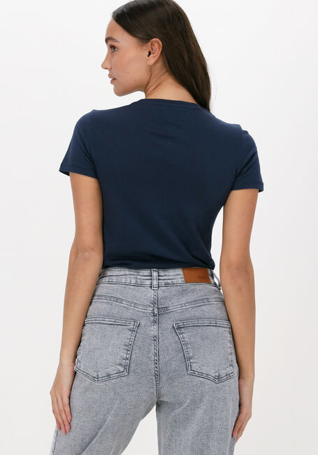 Dunkelblau TOMMY JEANS T-shirt TJW SKINNY ESSENTIAL LOGO 1 SS - large