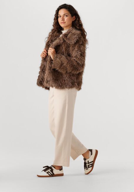 Braune AIMEE THE LABEL Fake-Fur-Jack WILLEM - large