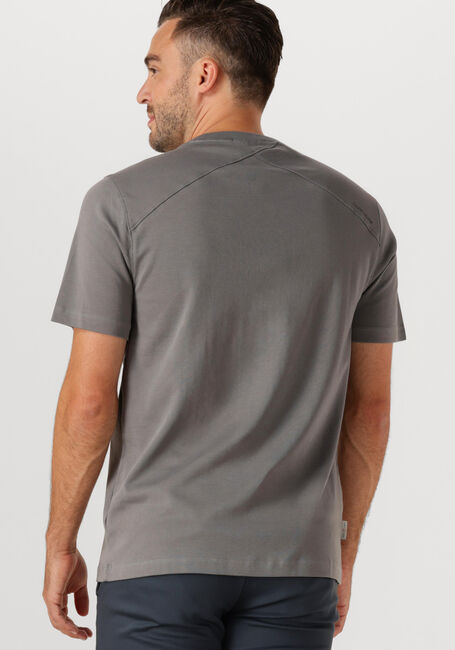 Graue CAST IRON T-shirt REGULAR FIT INTERLOCK - large
