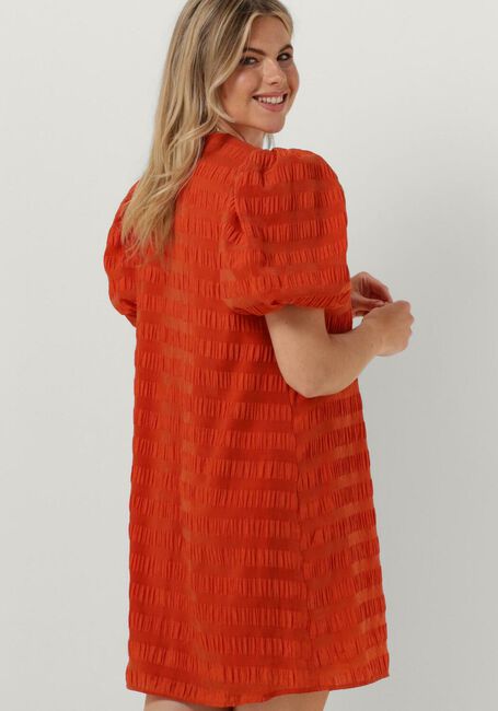Orangene MODSTRÖM Minikleid DINOMD DRESS - large