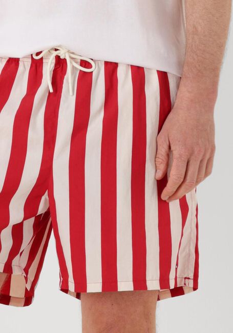 Rote TOMMY HILFIGER Badehosen MEDIUM DRAWSTRING PRINT - large