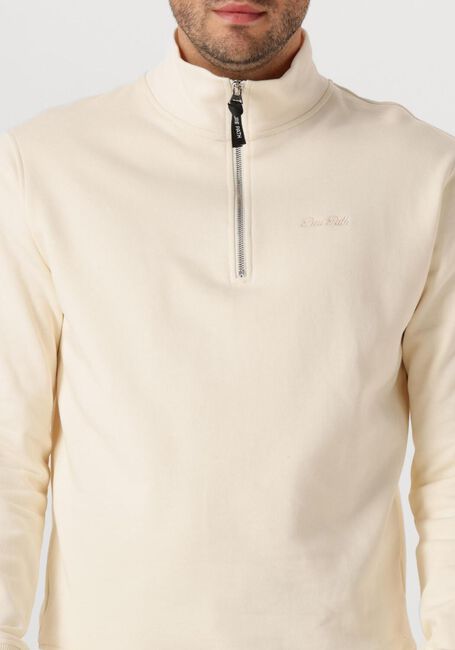 Creme PURE PATH Sweatshirt LOOSE FIT HALF ZIP LS SWEATERS - large