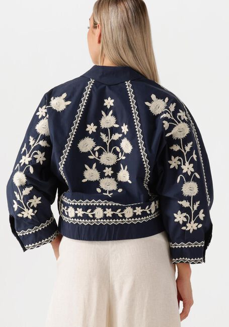 Dunkelblau ANTIK BATIK Jack WINNA BOMBER - large