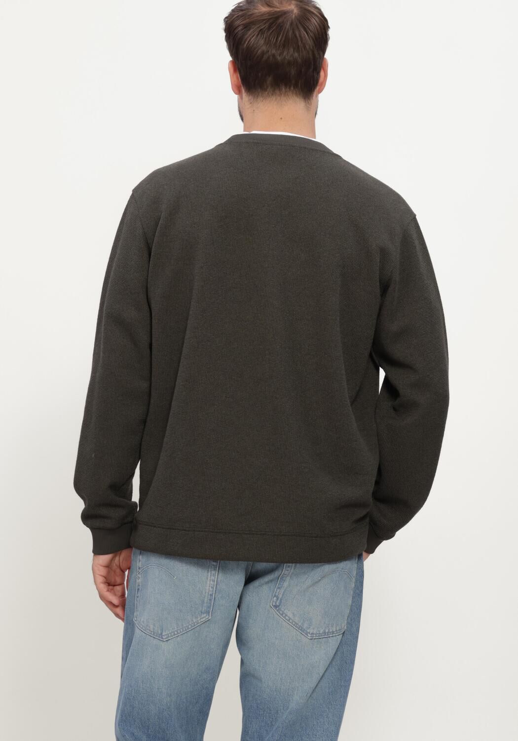 Dunkelgr&uuml;n G-STAR RAW Pullover TWEETER BRUSHED R L\S - large