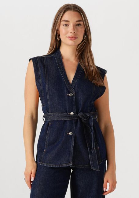 Dunkelblau MSCH COPENHAGEN Kimono MSCHJOSEPHINE RUE VEST - large