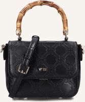 Schwarze V73 Umhängetasche PERLA SATCHEL - medium