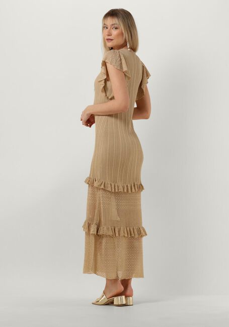 Goldfarbene LIU JO Maxikleid ROMANTIC PARTY LUX DRESS - large
