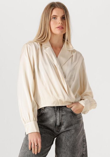 Creme ANOTHER LABEL Blusen DANAI TOP - large