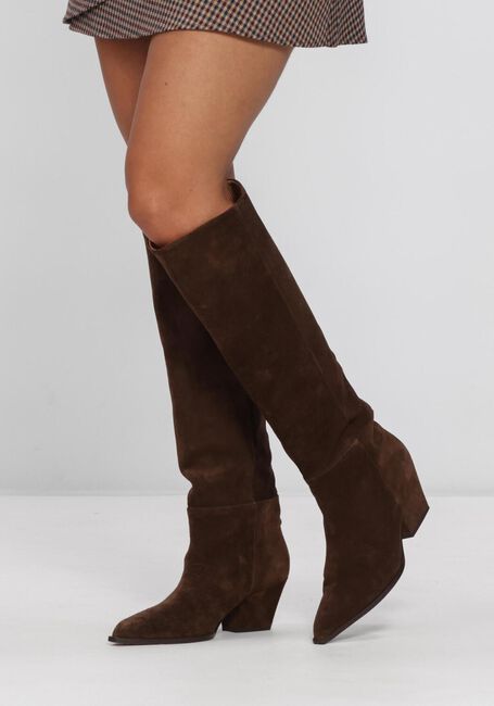 Braune TORAL Hohe Stiefel DAKOTA - large