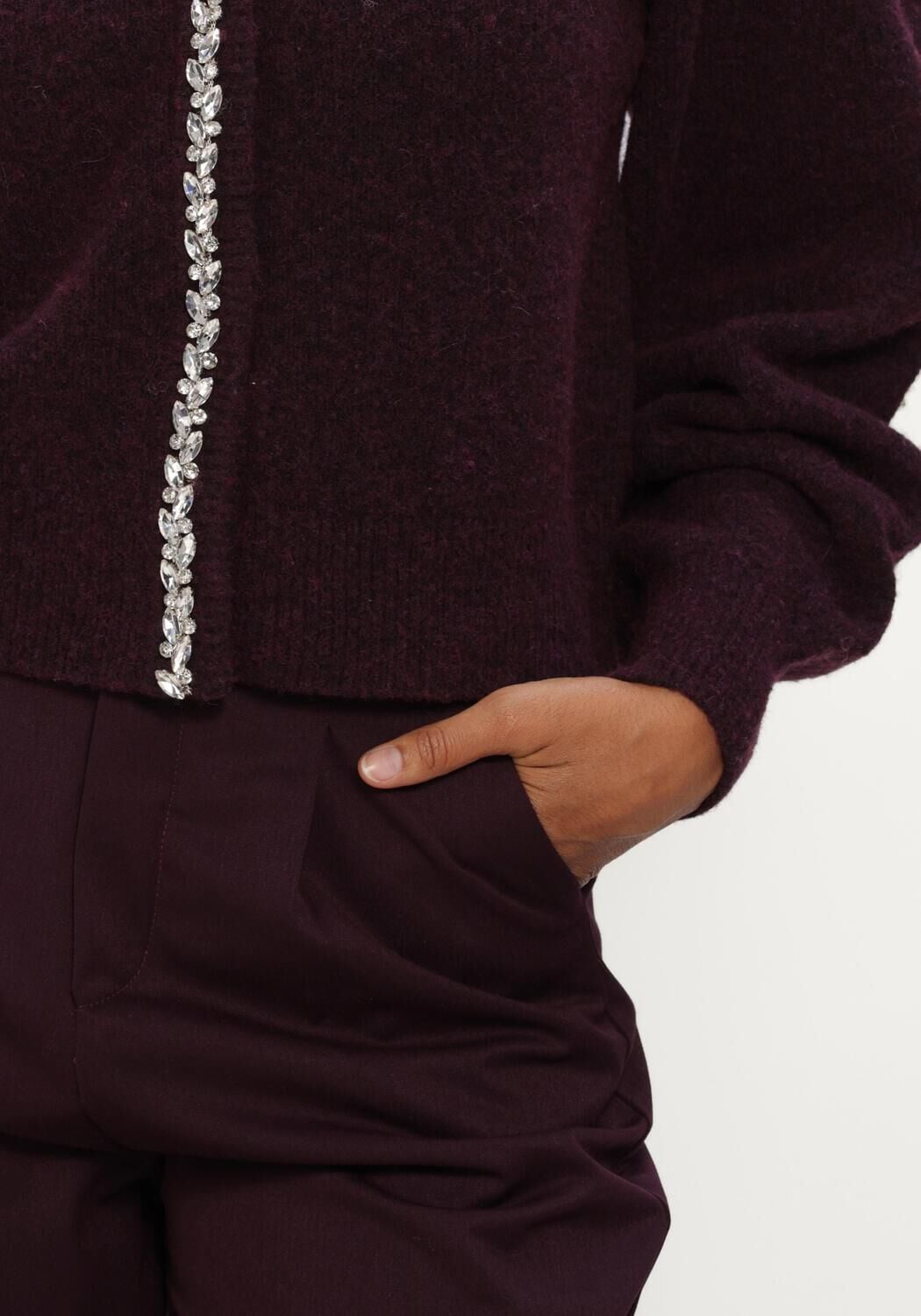 Bordeaux AMAYA AMSTERDAM Hose VIVIENNE PANTS - large