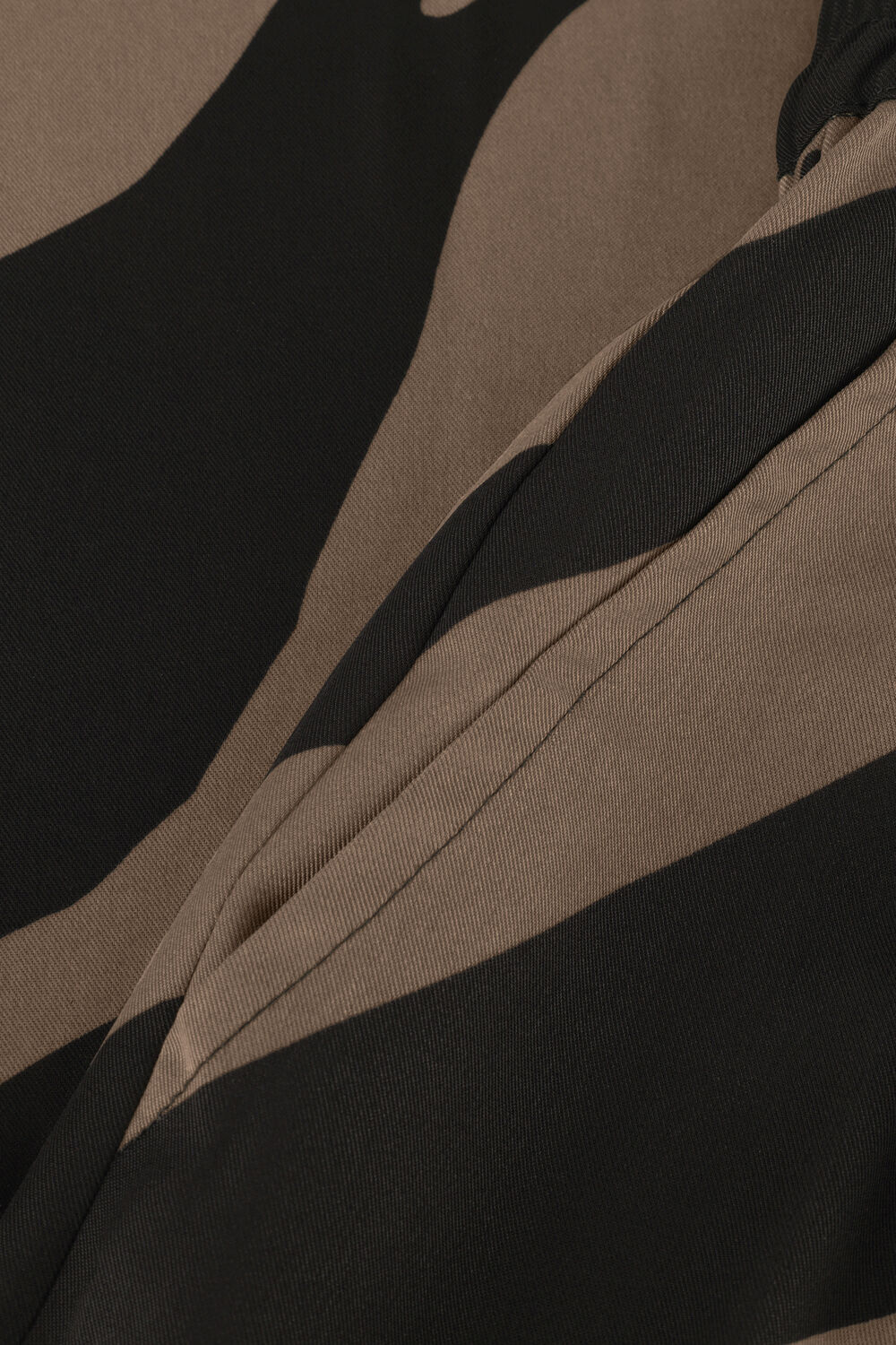 Schwarze GESTUZ Weite Hose BOTHILDEGZ HW PANTS - large