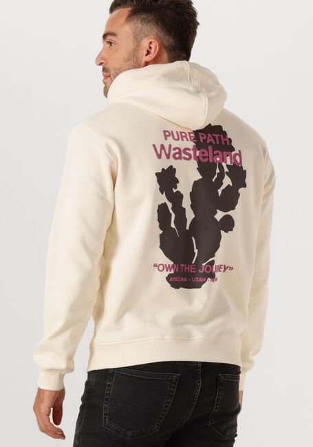 Nicht-gerade weiss PURE PATH Sweatshirt LOOSE FIT HOODIE LS SWEATERS - large