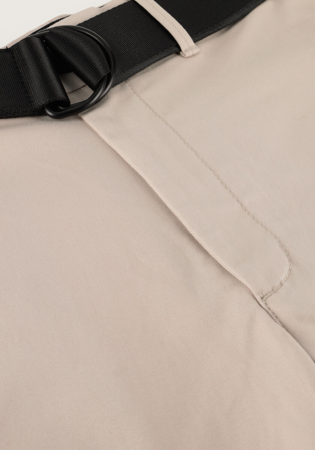 Beige CALVIN KLEIN Kurze Hose MODERN TWILL SLIM SHORT BELT - large