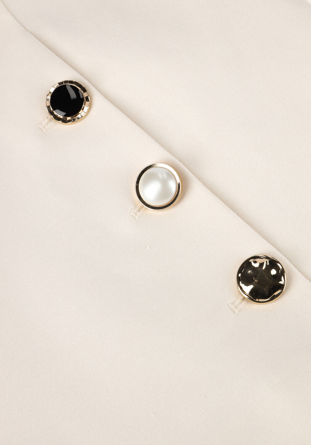 Ecru TWINSET MILANO Minikleid 251TP2133 - large