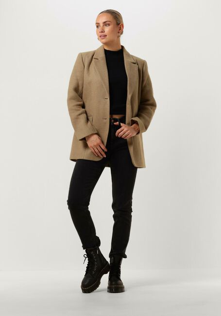 Schwarze SCOTCH & SODA Top MOCK NECK RIBBED SLIM-FIT TOP - large